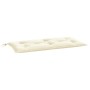 Cojín de banco de jardín tela Oxford crema 100x50x7 cm von , Kissen für Stühle und Sofas - Ref: Foro24-361566, Preis: 26,89 €...