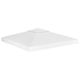 Toldo de cenador 2 niveles 310 g/m² 3x3 m blanco von , Abdeckungen für Zelte und Pavillons - Ref: Foro24-312074, Preis: 68,06...
