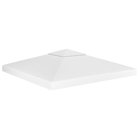 Toldo de cenador 2 niveles 310 g/m² 3x3 m blanco von , Abdeckungen für Zelte und Pavillons - Ref: Foro24-312074, Preis: 68,06...