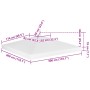 Toldo de cenador 2 niveles 310 g/m² 3x3 m blanco von , Abdeckungen für Zelte und Pavillons - Ref: Foro24-312074, Preis: 68,06...