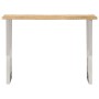 Mesa consola con borde natural madera mango maciza 105x33x76 cm by , console tables - Ref: Foro24-372766, Price: 146,64 €, Di...