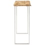Mesa consola con borde natural madera mango maciza 105x33x76 cm by , console tables - Ref: Foro24-372766, Price: 146,64 €, Di...