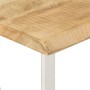 Mesa consola con borde natural madera mango maciza 105x33x76 cm by , console tables - Ref: Foro24-372766, Price: 146,64 €, Di...