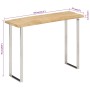 Mesa consola con borde natural madera mango maciza 105x33x76 cm by , console tables - Ref: Foro24-372766, Price: 146,64 €, Di...