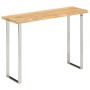 Mesa consola con borde natural madera mango maciza 105x33x76 cm by , console tables - Ref: Foro24-372766, Price: 146,64 €, Di...