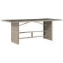 Set comedor jardín 7 pzas y cojines ratán sintético gris claro by , Garden sets - Ref: Foro24-3212266, Price: 898,53 €, Disco...