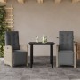 Sillas y mesita de jardín 3 piezas ratán sintético cojín gris von , Gartensets - Ref: Foro24-3212605, Preis: 360,83 €, Rabatt: %