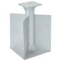 Base para sombrilla enterrada acero plateado 27,5x27,5x45 cm von , Schirmständer - Ref: Foro24-4003368, Preis: 111,21 €, Raba...