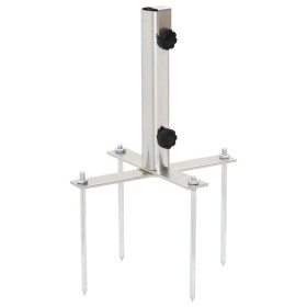 Base de Sombrilla con estacas de suelo acero Ø32-38 mm von , Schirmständer - Ref: Foro24-4003377, Preis: 24,91 €, Rabatt: %