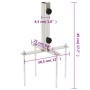 Base de Sombrilla con estacas de suelo acero Ø32-38 mm by , Umbrella bases - Ref: Foro24-4003377, Price: 24,91 €, Discount: %