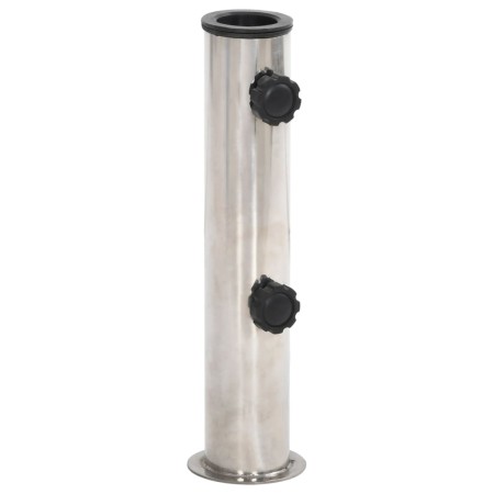 Base de sombrilla para mástil Ø38/48 mm acero inoxidable plata von , Schirmständer - Ref: Foro24-4003375, Preis: 20,17 €, Rab...