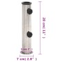 Base de sombrilla para mástil Ø38/48 mm acero inoxidable plata von , Schirmständer - Ref: Foro24-4003375, Preis: 20,17 €, Rab...