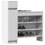 Mueble zapatero madera de ingeniería blanco 100,5x28x100 cm by , Shoe racks and shoe organizers - Ref: Foro24-840422, Price: ...