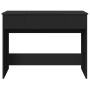 Tocador con espejo negro 100x45x76 cm de , Tocadores para dormitorios - Ref: Foro24-840696, Precio: 145,13 €, Descuento: %