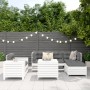 Juego de sofás de jardín 7 pzas madera maciza de pino blanco von , Gartensets - Ref: Foro24-3250525, Preis: 555,33 €, Rabatt: %