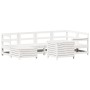 Juego de sofás de jardín 7 pzas madera maciza de pino blanco by , Garden sets - Ref: Foro24-3250973, Price: 519,83 €, Discoun...