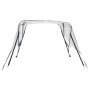 Toldo bimini 3 arcos con paredes laterales 183x(154-167)x137 cm von , Aufbewahrungsabdeckungen für Boote - Ref: Foro24-94815,...