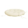 Cojín redondo tela Oxford color crema Ø 100x11 cm von , Kissen für Stühle und Sofas - Ref: Foro24-361964, Preis: 51,22 €, Rab...