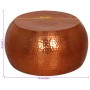 Mesa de centro de aluminio color latón Ø55x28 cm von , Couchtisch - Ref: Foro24-373374, Preis: 146,70 €, Rabatt: %