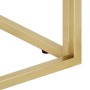 Mesa de centro dorada acero inoxidable y vidrio templado by , Coffee table - Ref: Foro24-349954, Price: 268,93 €, Discount: %