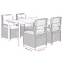 Set comedor de jardín 5 pzas con cojines ratán sintético beige von , Gartensets - Ref: Foro24-3263009, Preis: 538,69 €, Rabat...