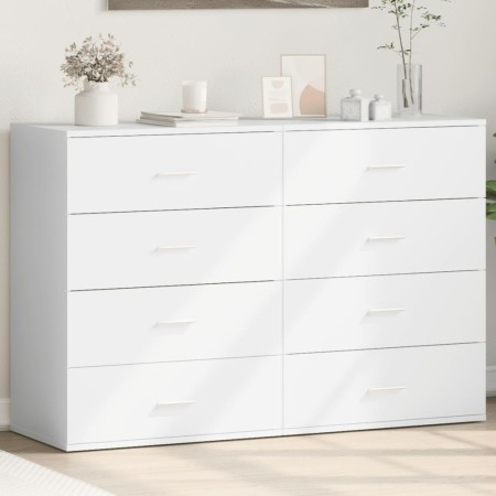 Aparadores 2 uds madera de ingeniería blanco 60x39x80 cm von , Sideboards - Ref: Foro24-3276623, Preis: 207,97 €, Rabatt: %