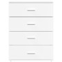 Aparadores 2 uds madera de ingeniería blanco 60x39x80 cm von , Sideboards - Ref: Foro24-3276623, Preis: 207,97 €, Rabatt: %
