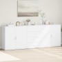 Aparadores 3 uds madera contrachapada blanco by , Sideboards - Ref: Foro24-3276609, Price: 273,38 €, Discount: %
