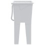 Fregadero de lavadero de resina blanco 59x41x75 cm by , Sinks - Ref: Foro24-4002799, Price: 121,12 €, Discount: %