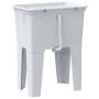 Fregadero de lavadero de resina blanco 59x41x75 cm by , Sinks - Ref: Foro24-4002799, Price: 121,12 €, Discount: %