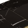 Mesa consola acero inoxidable dorado y vidrio templado by , Side tables - Ref: Foro24-349996, Price: 198,17 €, Discount: %