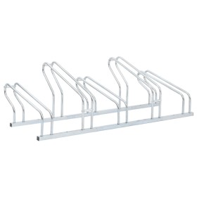 Soporte para 5 bicicletas suelo independiente acero galvanizado von , Sockel und Stützen zum Abstellen von Fahrrädern - Ref: ...