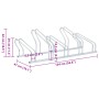 Soporte para 5 bicicletas suelo independiente acero galvanizado von , Sockel und Stützen zum Abstellen von Fahrrädern - Ref: ...