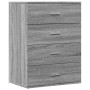 Aparadores 2 uds madera de ingeniería gris Sonoma 60x39x80 cm von , Sideboards - Ref: Foro24-3276628, Preis: 187,34 €, Rabatt: %