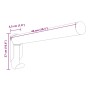 Soporte de silla montura de pared plegable hierro negro von , Sattelständer - Ref: Foro24-172438, Preis: 18,20 €, Rabatt: %