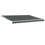 Toldo retráctil aluminio y tela gris antracita 4,5x3 m by , Awnings - Ref: Foro24-3154439, Price: 320,71 €, Discount: %