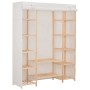 Armario de tela blanco 135x40x170 cm von , Kleiderschränke - Ref: Foro24-248196, Preis: 149,54 €, Rabatt: %