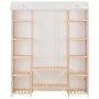 Armario de tela blanco 135x40x170 cm von , Kleiderschränke - Ref: Foro24-248196, Preis: 149,54 €, Rabatt: %