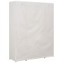 Armario de tela blanco 135x40x170 cm von , Kleiderschränke - Ref: Foro24-248196, Preis: 149,54 €, Rabatt: %