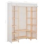 Armario de tela blanco 135x40x170 cm von , Kleiderschränke - Ref: Foro24-248196, Preis: 149,54 €, Rabatt: %