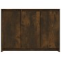 Aparador de madera de ingeniería roble ahumado 102x33x75 cm von , Sideboards - Ref: Foro24-813014, Preis: 74,06 €, Rabatt: %