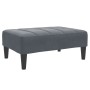 Reposapiés de terciopelo gris oscuro 77x55x31 cm von , Osmanen - Ref: Foro24-4007385, Preis: 68,72 €, Rabatt: %