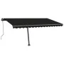 Automatische Markise LED-Windsensor Anthrazitgrau 400x300 cm von vidaXL, Markisen - Ref: Foro24-3069754, Preis: 693,40 €, Rab...