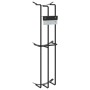 Copas de salto de barril 2 unidades acero negro by , Riding equipment and accessories - Ref: Foro24-172501, Price: 43,86 €, D...