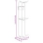 Copas de salto de barril 2 unidades acero negro by , Riding equipment and accessories - Ref: Foro24-172501, Price: 43,86 €, D...