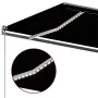 Automatic awning LED wind sensor anthracite gray 400x300 cm by vidaXL, Awnings - Ref: Foro24-3069754, Price: 693,40 €, Discou...