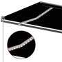 Toldo automático LED sensor de viento gris antracita 400x300 cm de vidaXL, Toldos - Ref: Foro24-3069754, Precio: 705,74 €, De...