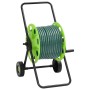 Carrete de manguera con set de racores PVC verde 0,75" 20 m by , Garden hose holder - Ref: Foro24-3281525, Price: 77,26 €, Di...