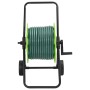 Carrete de manguera con set de racores PVC verde 0,75" 20 m by , Garden hose holder - Ref: Foro24-3281525, Price: 77,26 €, Di...