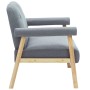 Sofá de 2 plazas tela gris claro by , Sofas - Ref: Foro24-246643, Price: 219,53 €, Discount: %